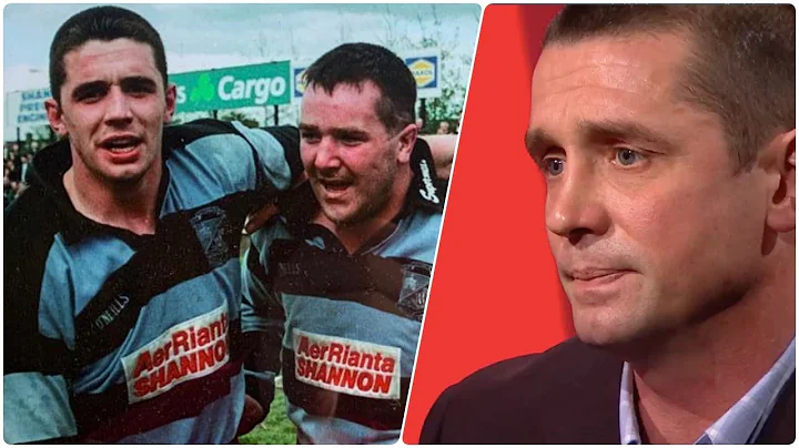 Poignant moment between Alan Quinlan and Joe Mollo...