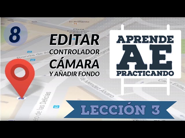 Miniatura: 08 Seguir itinerario con cámara en After Effects (Editar controlador cámara y añadir fondo)