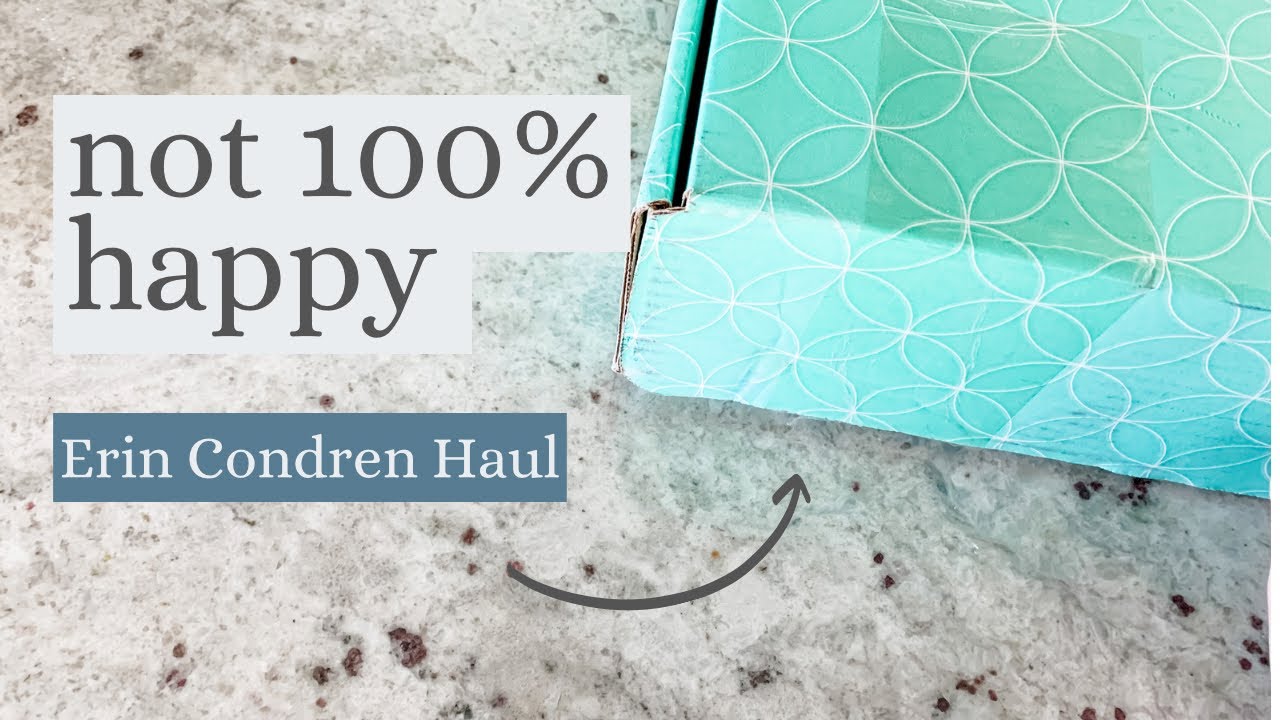 Unboxing My Latest EC Order | Stationery & Planner Haul | Erin Condren ...