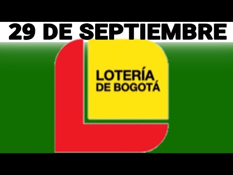 Resultados Lotería de Bogota 29 de Septiembre de 2022
