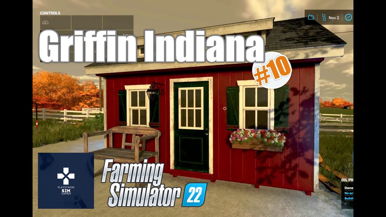 Fs22 Indiana FS22 | Griffin Indiana lets play #10 | Farming Simulator 22 | PS5 - YouTube