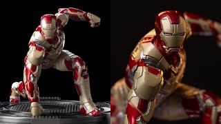 New Ironman Mark 42 statue revealed by Iron Studios preorder info