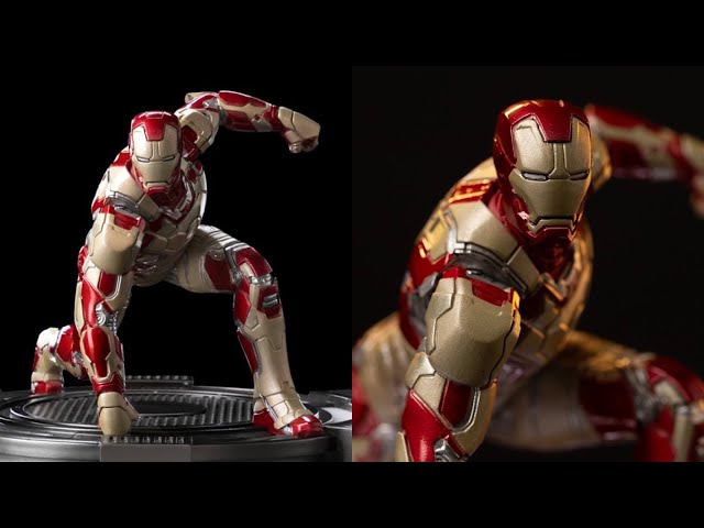 New Ironman Mark 42 statue revealed by Iron Studios preorder info