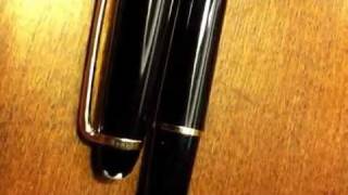 Mont Blanc Meisterstuck p163 rollerball review