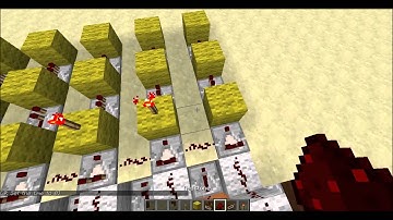 Minecraft Redstone Tutorials - "Multi-Combination Lock 2"