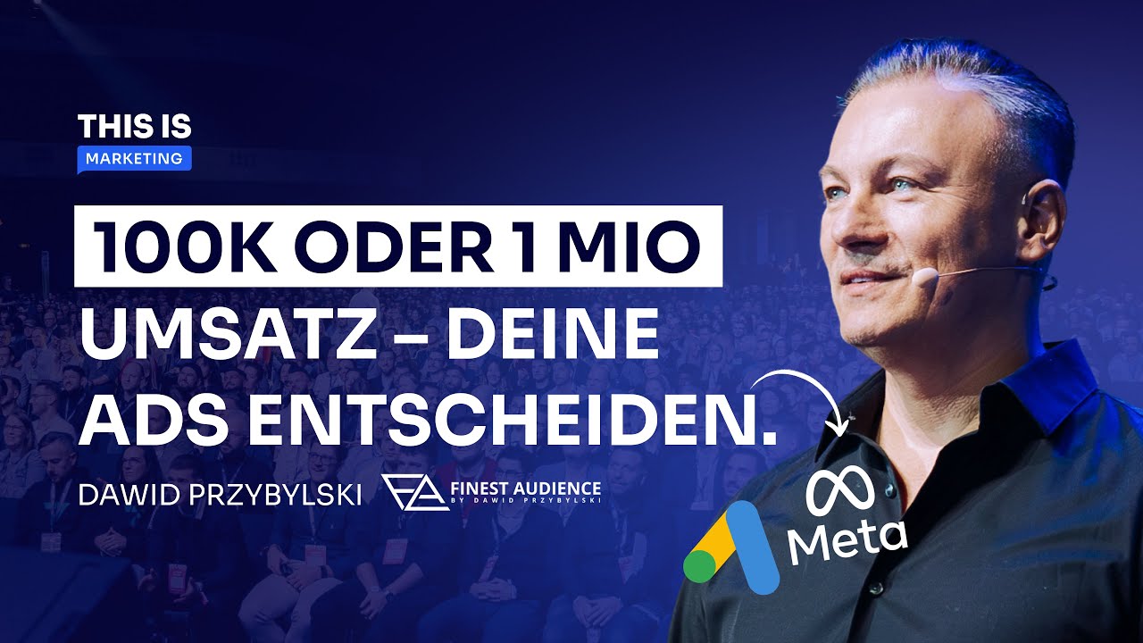 Dawid Przybylski (Finest Audience): Wie du mit Ads & Haltung ein 8-stelliges Business aufbaust
