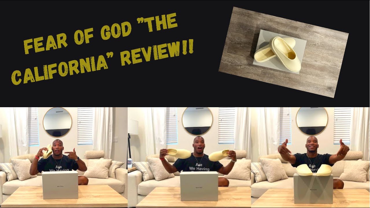 Fear of God “The California” Slide Review! Would I pay $195 for these AGAIN!??