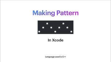 Zig-Zag Pattern | C++ | Xcode
