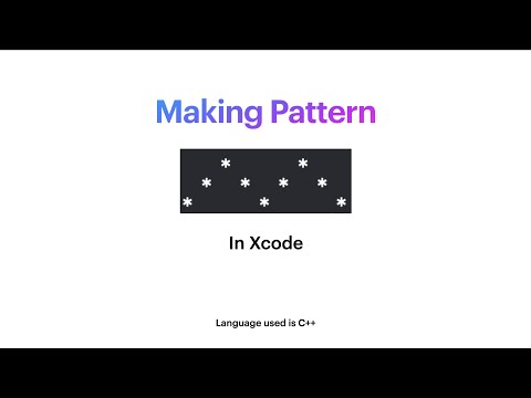 Zig-Zag Pattern | C++ | Xcode