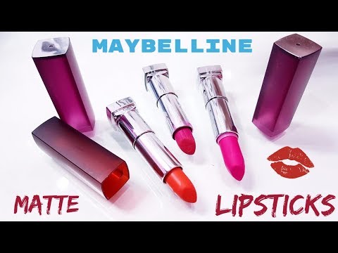 maybelline-powder-matte-lipstick-|-review-&-swatches-in-hindi