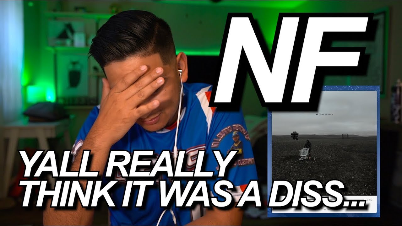NF - RETURNS REACTION!! | A DISS?? CMON NOW...