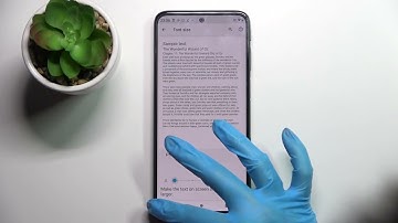 How to Change Font Size on Motorola Moto G31 – Text Settings