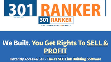 301 ranker seo software - 301 ranker seo software – rank your video, rank your webpage