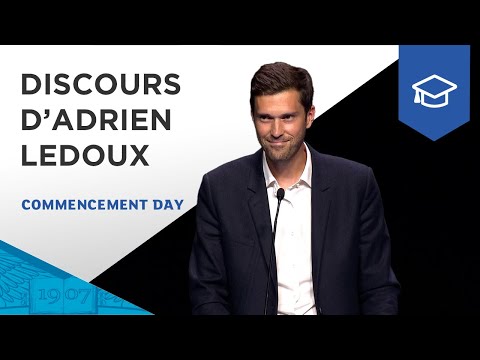 Discours d'Adrien Ledoux, Cofondateur et CEO de JobTeaser - ESSEC Commencement Day 2021