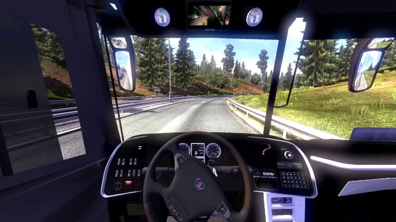 Euro Truck Simulator 2 - Viagem de Ônibus 