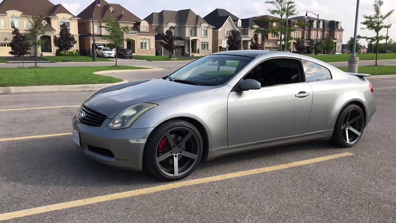 infiniti, g35, mods, wheels, rims, coils, stance, 350z, rohana, vossen, wal...