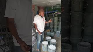 ongoing production from Genilux Paint ventures please do well to patronize us DM 08148743360