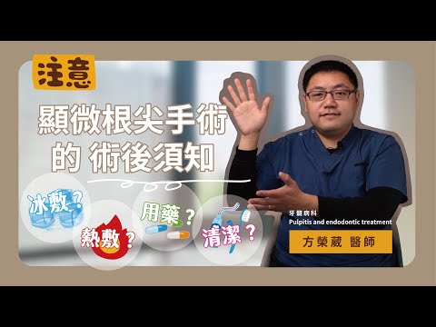 顯微根尖手術的術後注意事項！新竹品御牙醫診所 feat. 方榮葳醫師