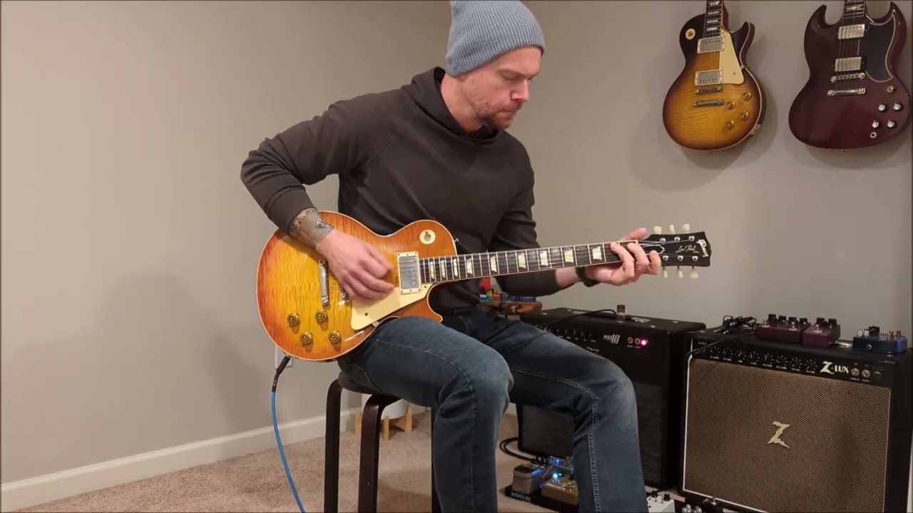Throbak SLE-101 pickups with R9 Les Paul