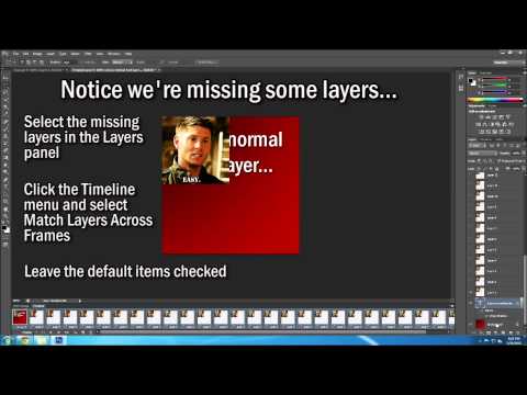 Add a GIF to a Still Image (Photoshop CS Tutorial) Add a GIF to a Still Image (Photoshop CS Tutorial)