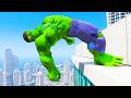 HULK BEST JUMPS amp CRAZY FALLS GTA 5 Hulk Gameplay HULK BEST JUMPS amp CRAZY FALLS GTA 5 Hulk Gameplay