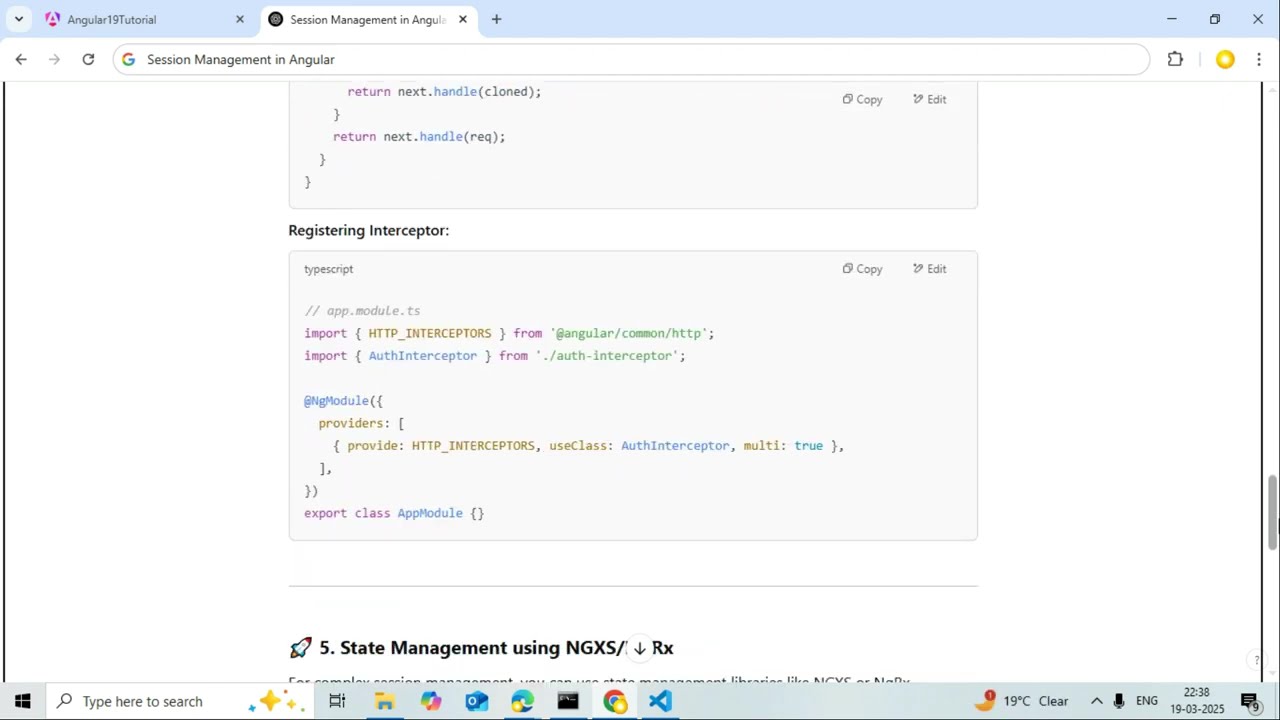 Angular 19 Tutorial #48: Set, Get and delete Cookies