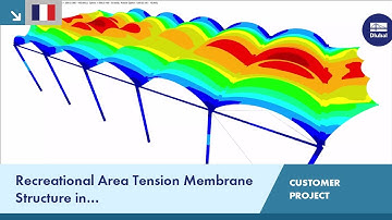 [FR] CP 001170 | Playground with Tension Membrane Structure in Châteauneuf-de-Galaure, France