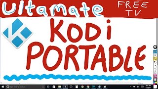 ULTiMATE PORTABLE KODI TV - run kodi from usb flash drive to tv alternative