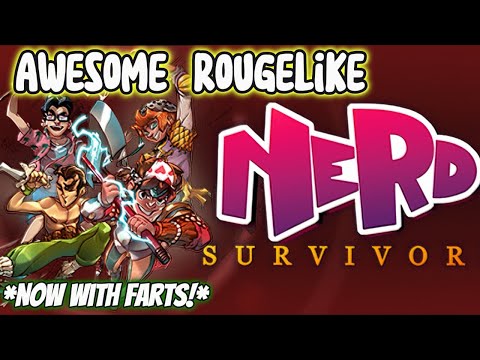 FARTS and Furious: Hilarious Roguelike Adventure in Nerd Survivors!