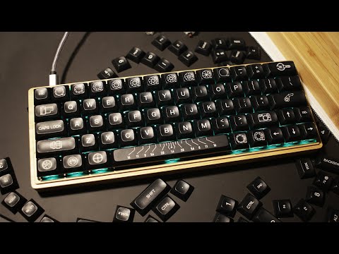 Custom DZ60 Tex ADA Bamboo Mechanical Keyboard Build Guide