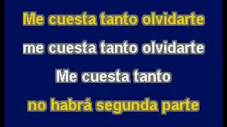 Mecano - Me cuesta tanto olvidarte (Instrumental Karaoke)