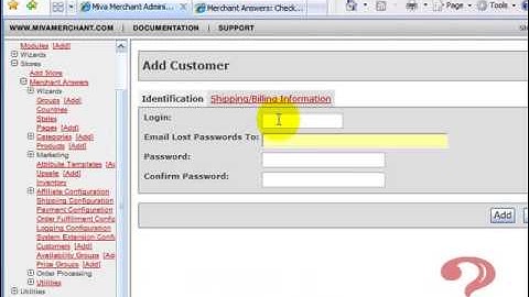 Miva Merchant 5 Admin Tips