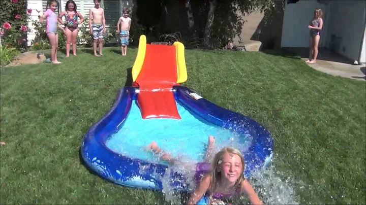 Banzai Wave Crasher Surf Slide 2016 Review #FunYourself