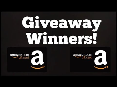 Видео: Объявлен победитель розыгрыша подарочной карты Amazon $ 100.00!