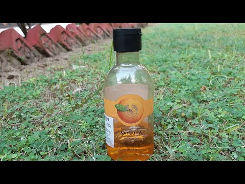 The body shop satsuma shower gel review | real Orange shower gel for summers and winters | bodywash