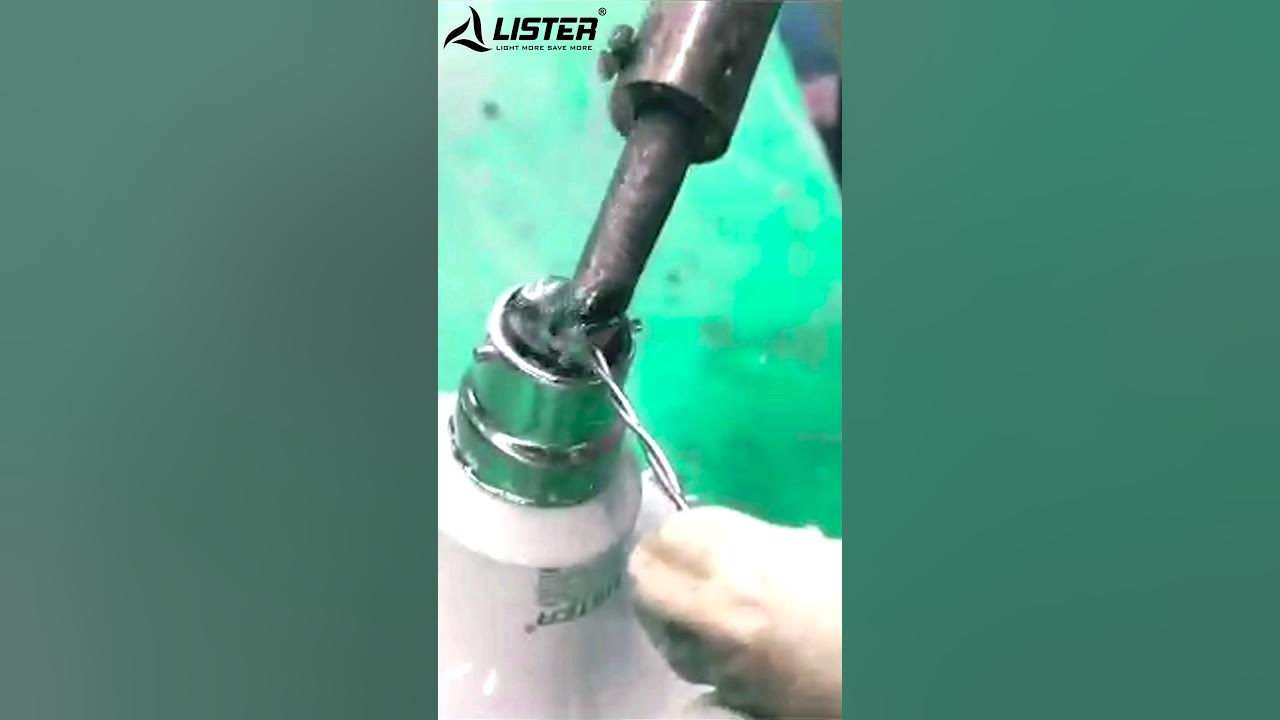 LED Bulb Manufacturing LED Bulb Assembling Process shortvideo 
