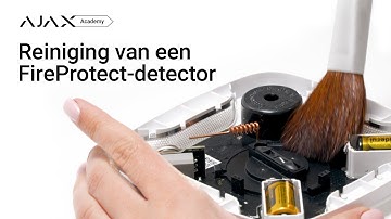 Reiniging van een FireProtect-detector ‣ Ajax Academy