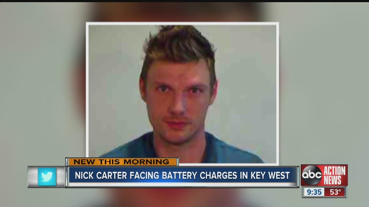 Nick Carter arrested at Key West bar