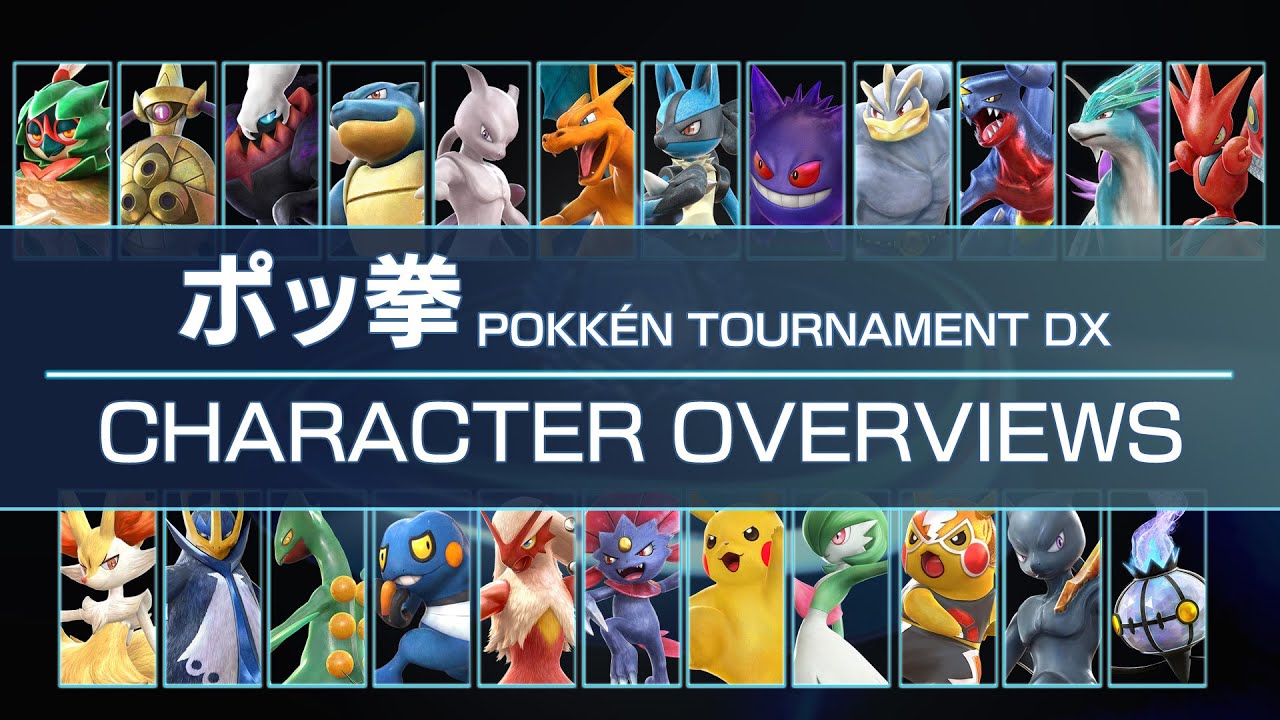 Pokkén Tournament Dx Character Overviews