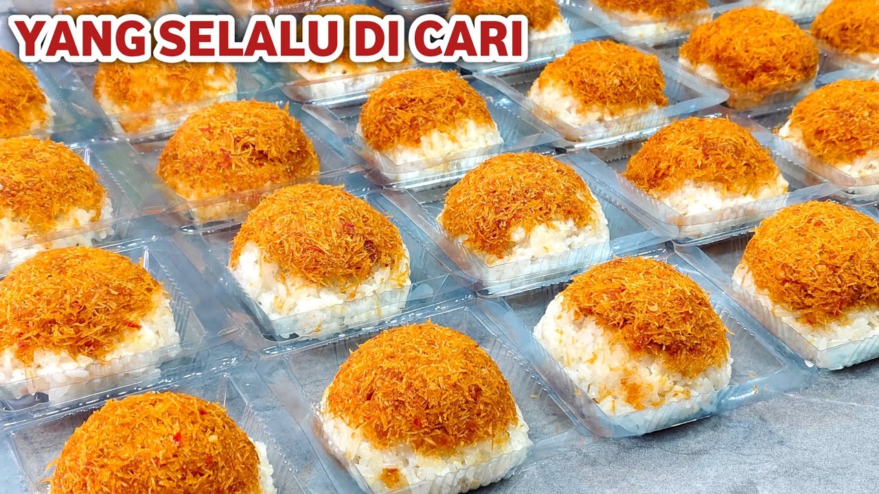 BUAT KETAN SERUNDENG JUAL Rp. 3000AN | SEKALI BUAT JADI 33 PCS. USAHA RUMAHAN SIMPEL MODAL KECIL