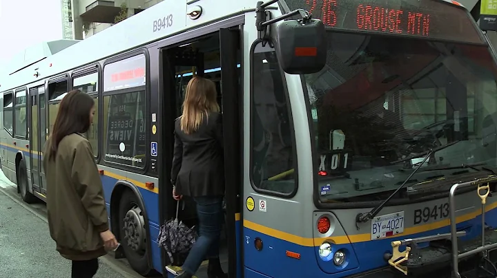 Tapping your Compass Card on the bus
