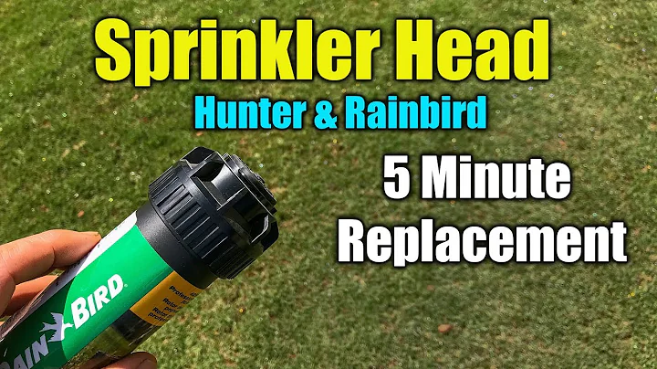 Replace Sprinkler Head - RainBird and Hunter