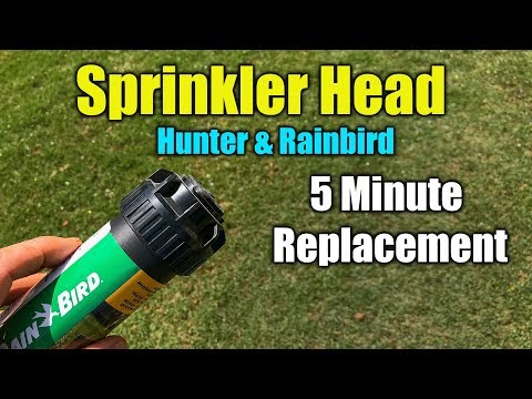 Video: Paano mo ayusin ang isang hydro rain sprinkler head?