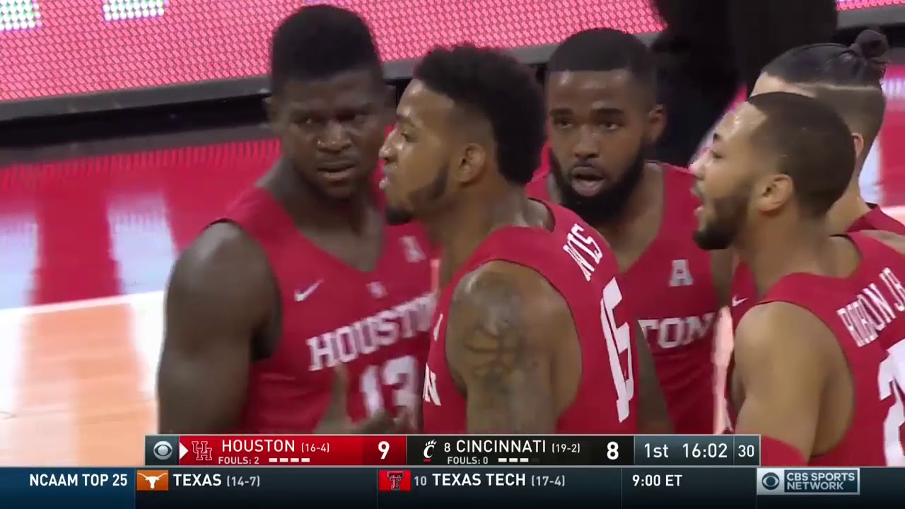 Houston at Cincinnati  NCAA Men's Basketball January 31, 2018