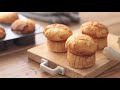 バニラマフィンの作り方 Vanilla Muffins｜HidaMari Cooking