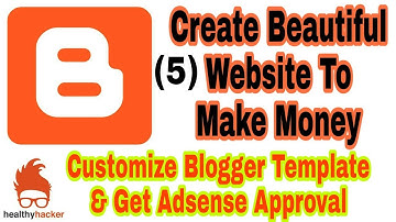 How To Customize Blogger Template | Blogging Tutorial Part 5