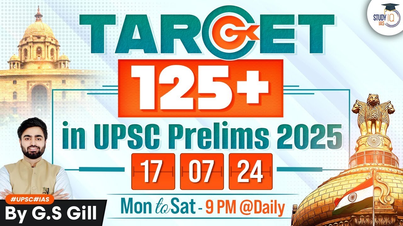 UPSC CSE Prelims 2025 | Daily Current Affairs for UPSC | Target Prelims ...