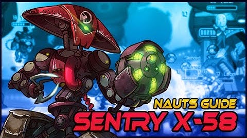 Awesomenauts: Beta Nauts - Sentry X-58