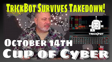 TrickBot Survives Takedown! - October 14th, 2020