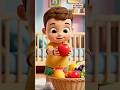 Learn Fruits name 🍉🥭| Fruits song for kids | Nursery Rhymes & kids songs #shorts #cartoon #babysongs